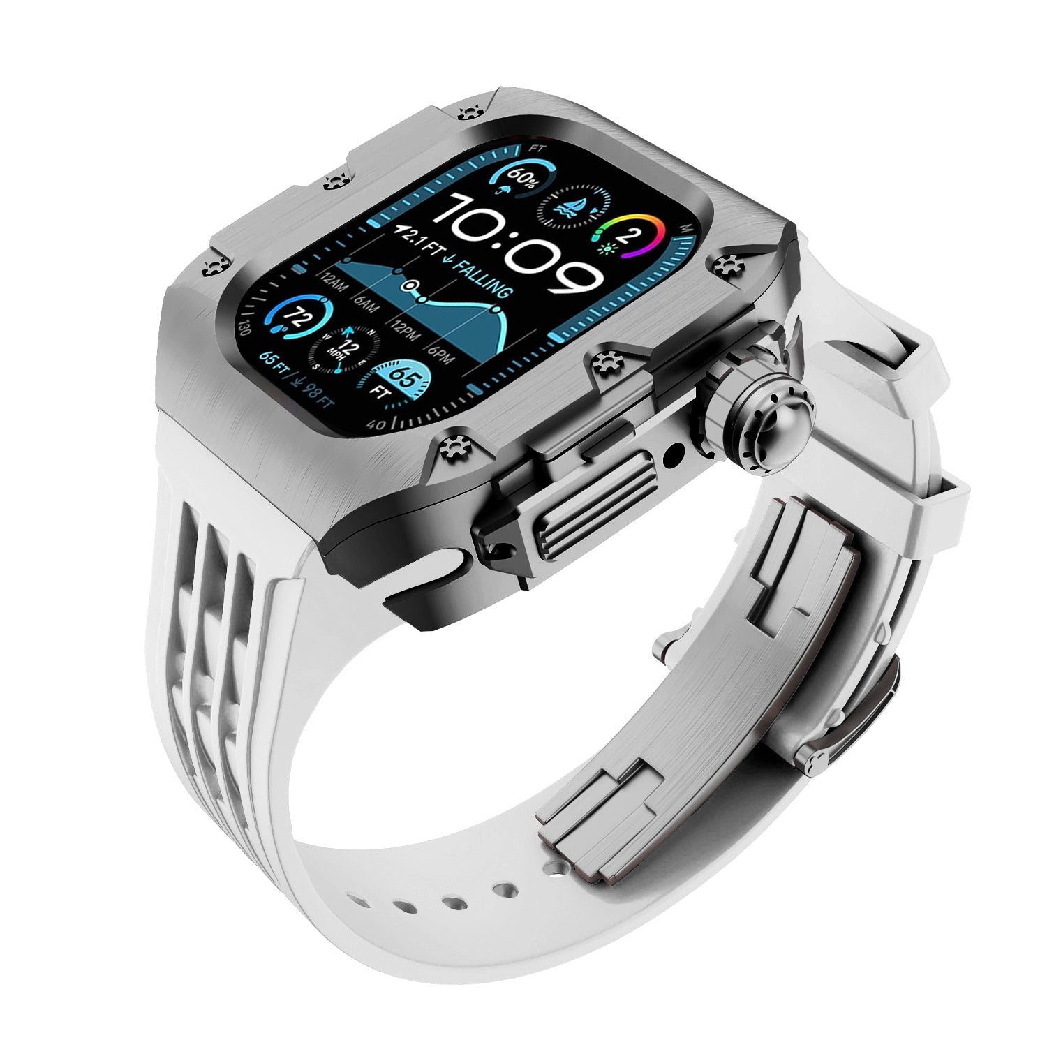 MC-Flipro Apple Watch Case - Titanium Case