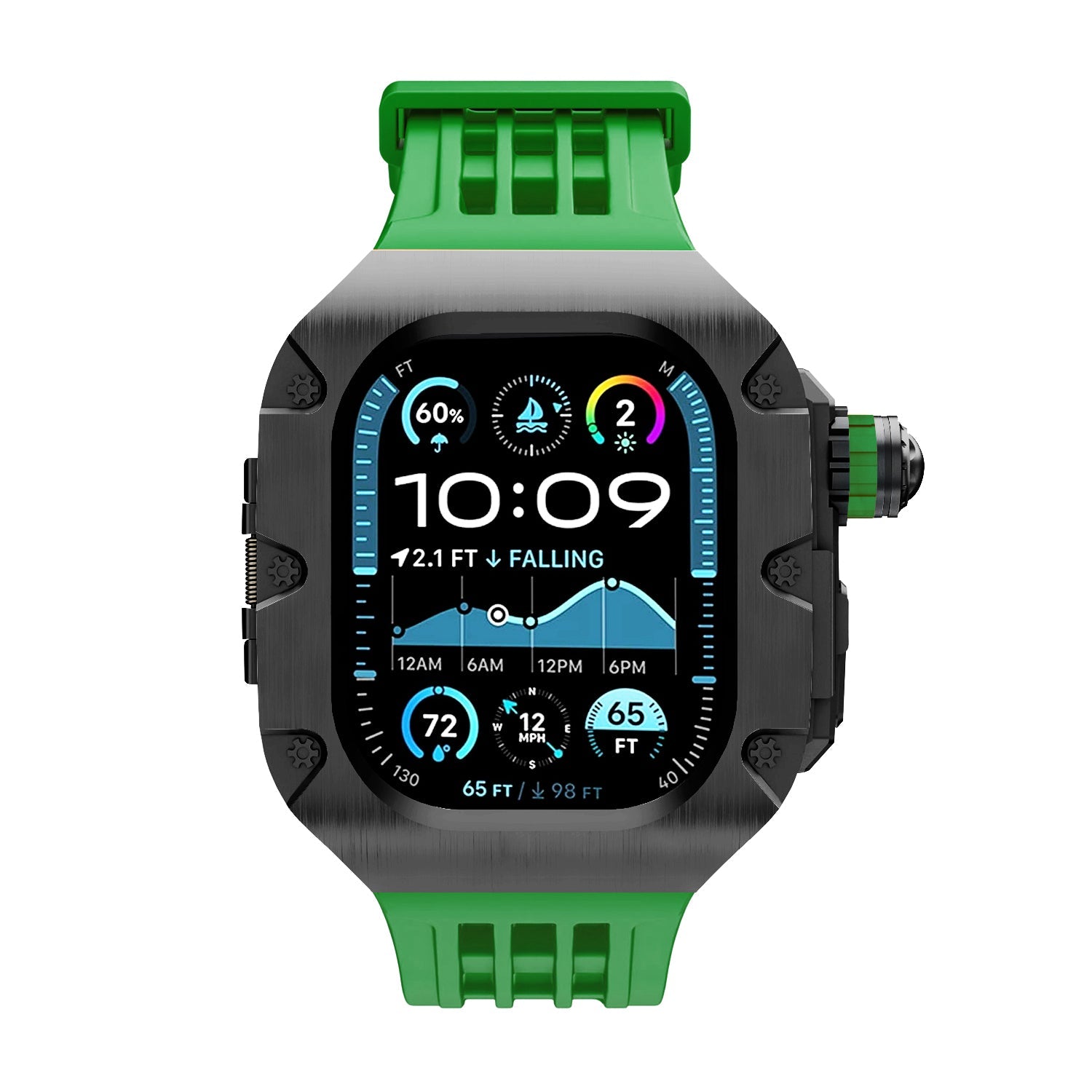 MC-Flipro Apple Watch Case - Titanium Case