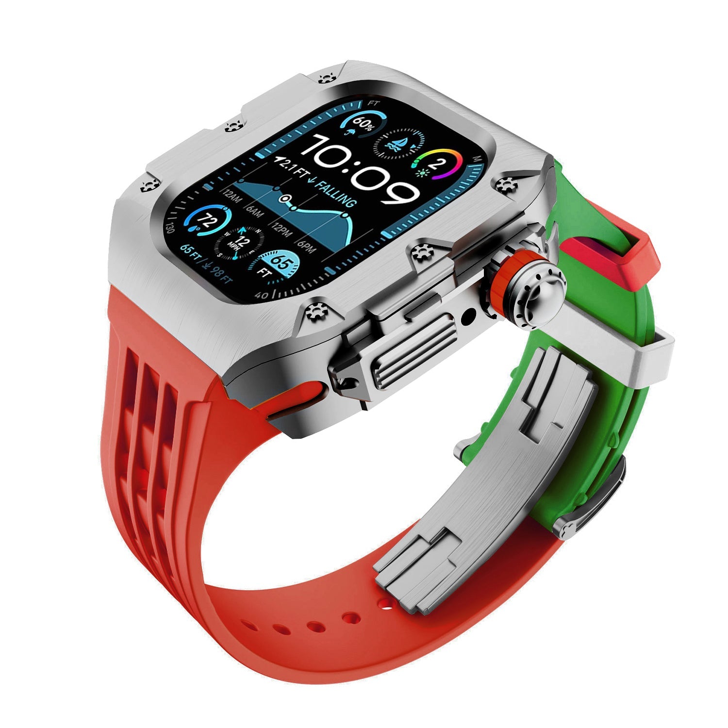 MC-Flipro Apple Watch Case - Titanium Case