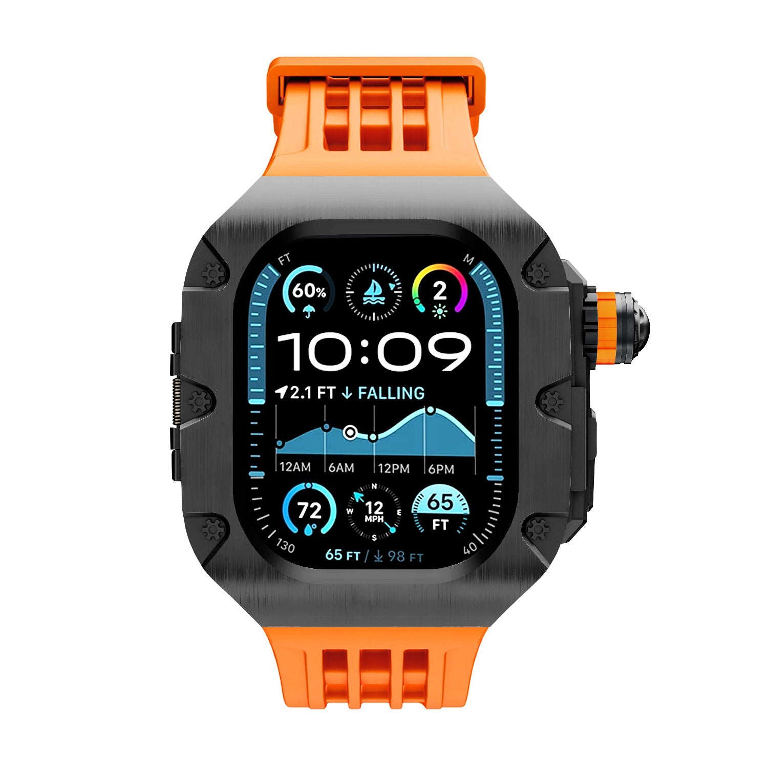 MC-Flipro Apple Watch Case - Black Case