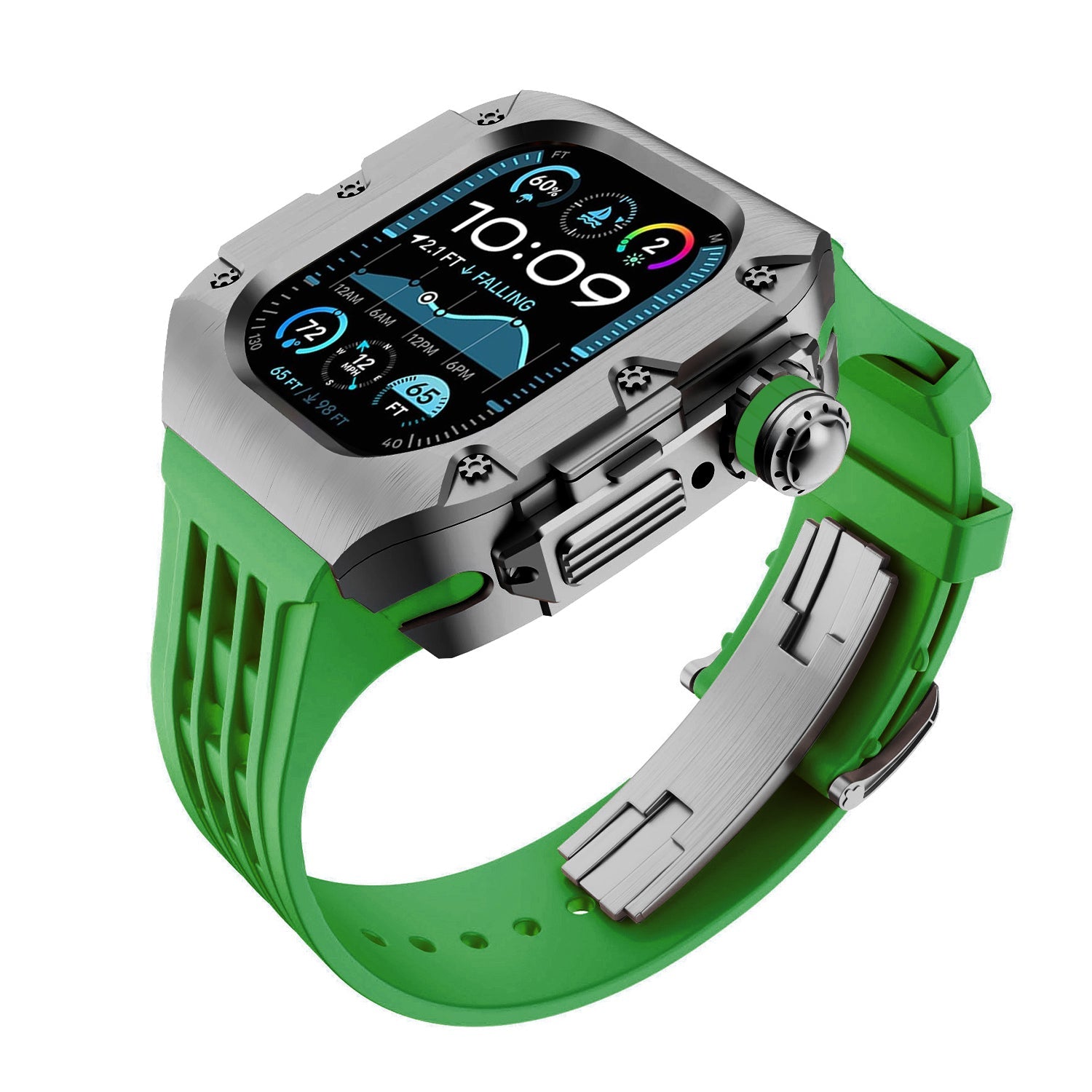 MC-Flipro Apple Watch Case - Titanium Case
