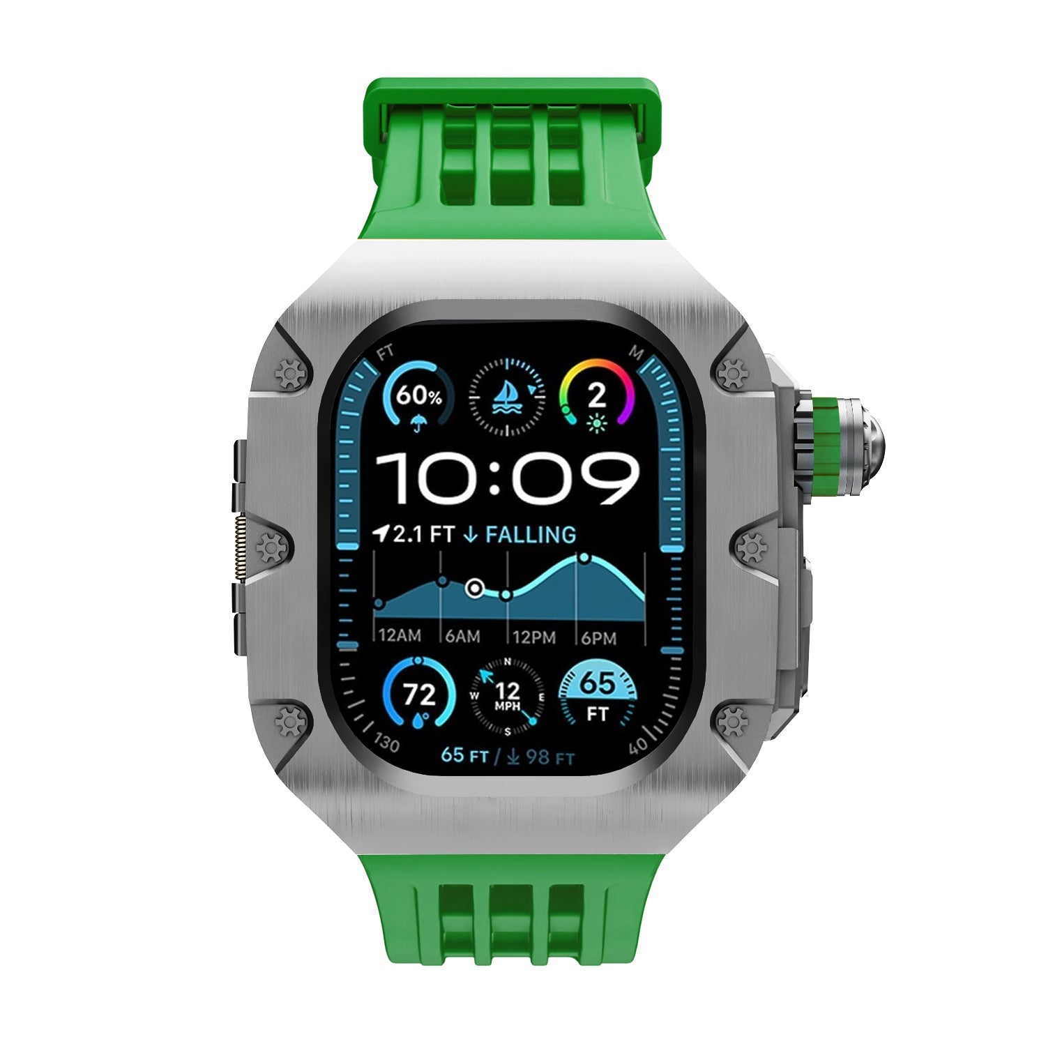 MC-Flipro Apple Watch Case - Titanium Case