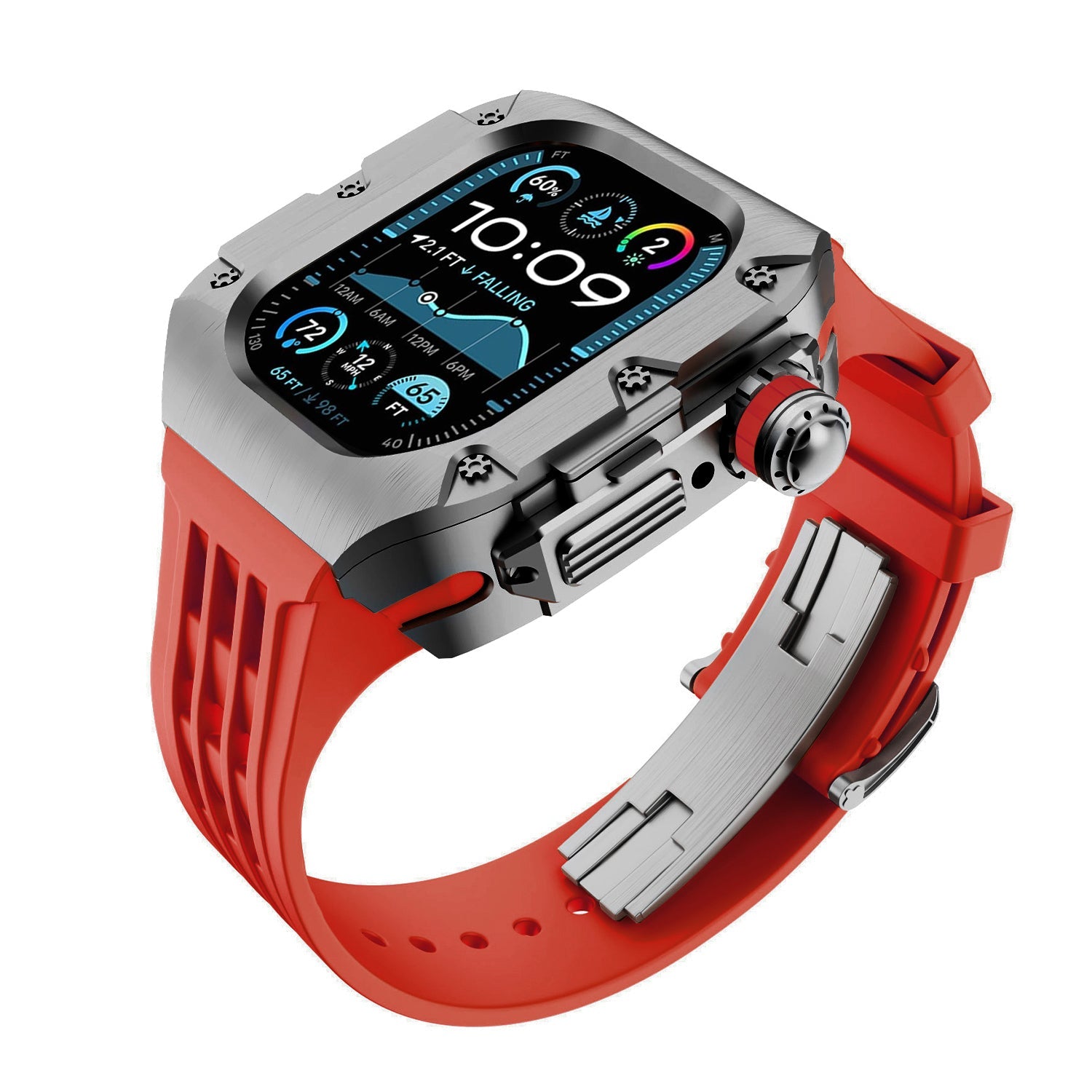 MC-Flipro Apple Watch Case - Titanium Case